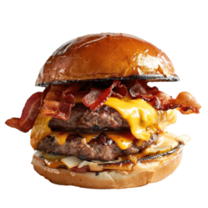 Burger Bò Xông Khói